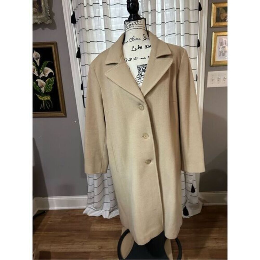 Marilyn Richards Wool Coat Size 1XL